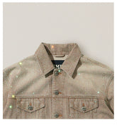 Wild Continent Handcrafted Oversized Denim Jacket - CHINASQUAD