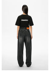 Black Washed Jeans - CHINASQUAD