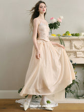 Pink Lace Trim Maxi Skirt - CHINASQUAD