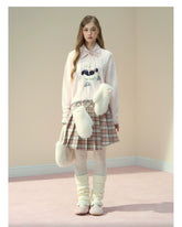 Bunny Diary Collar Sweater - CHINASQUAD