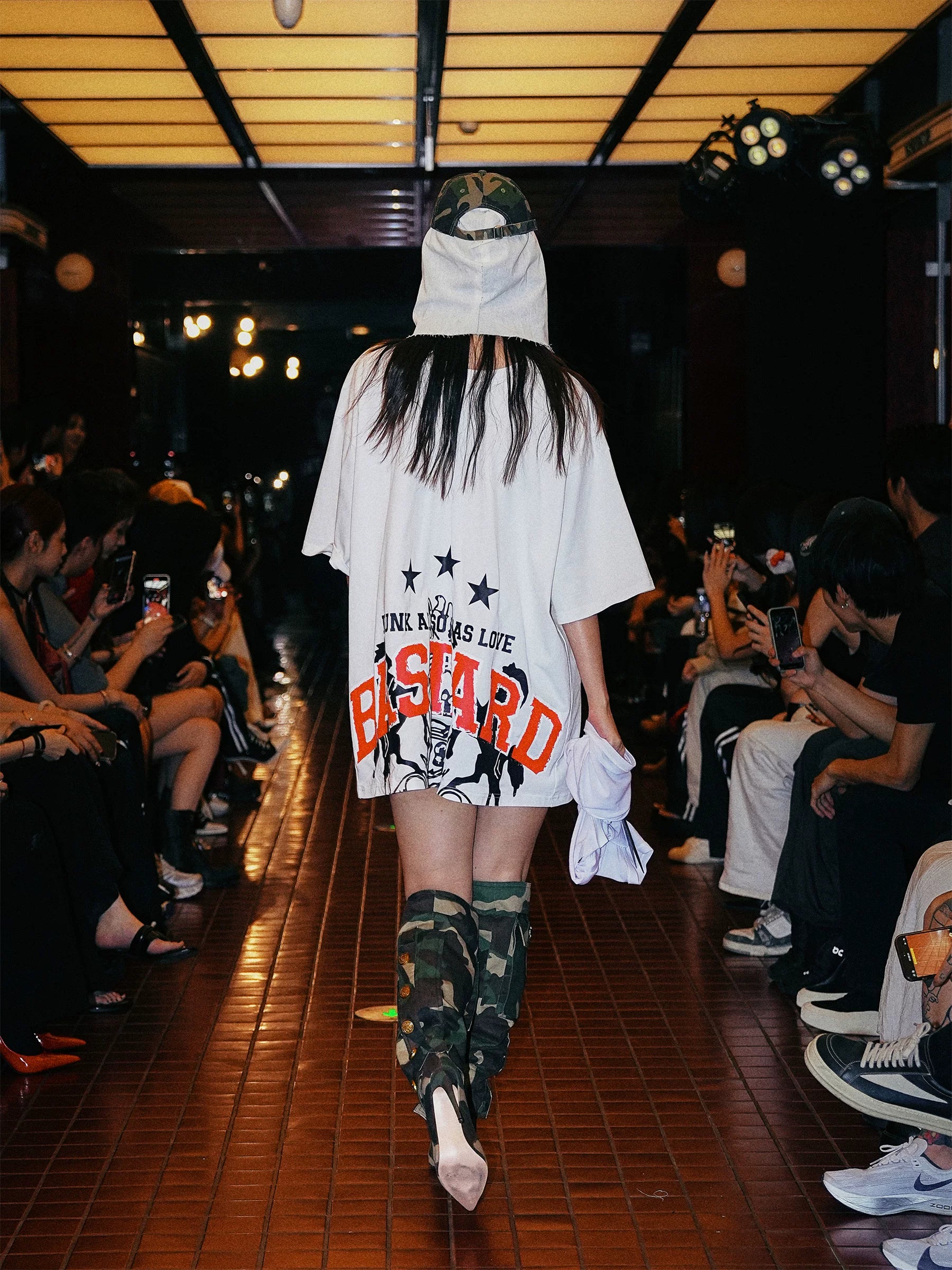 RUNWAY Camouflage Adjustable Cap