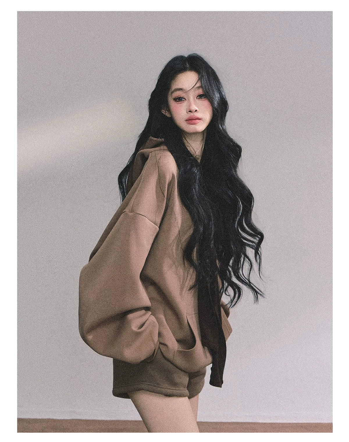 Autumn Leaves Hoodie Three-Piece Set