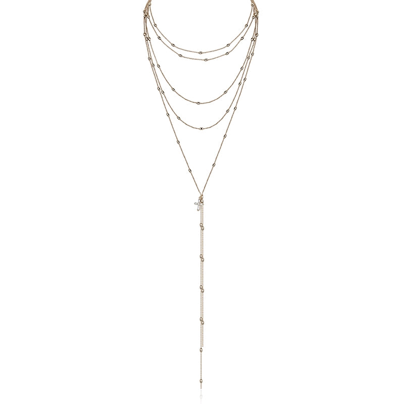 Niche French Folding Chest Chain - CHINASQUAD