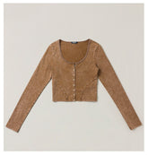 Hurricane Faded Fitted Cardigan - CHINASQUAD