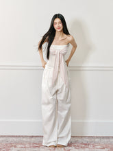 Linen Elastic Drawstring Wide-Leg Pants - CHINASQUAD