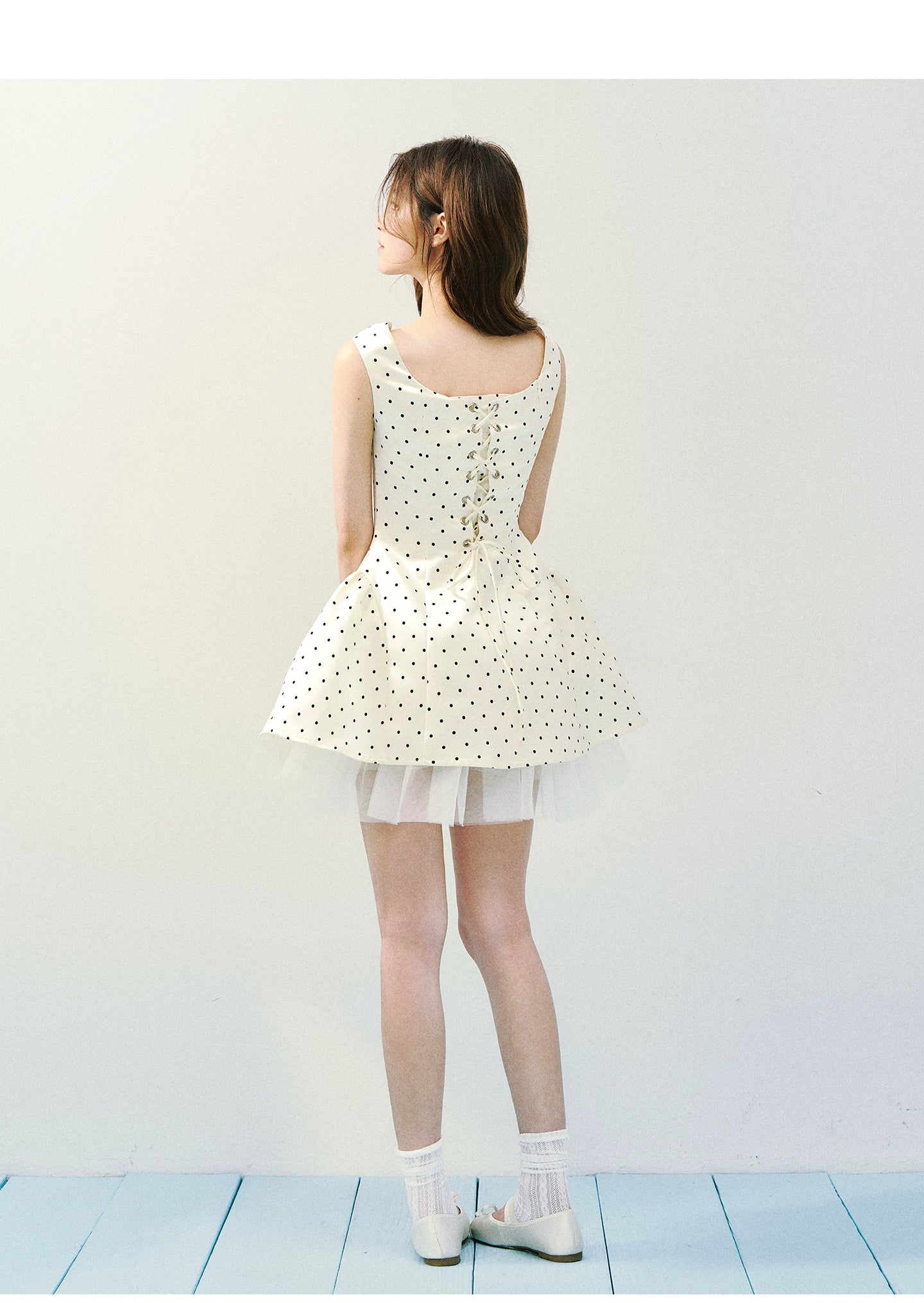 Blush Satin Princess Bubble Hem Dress