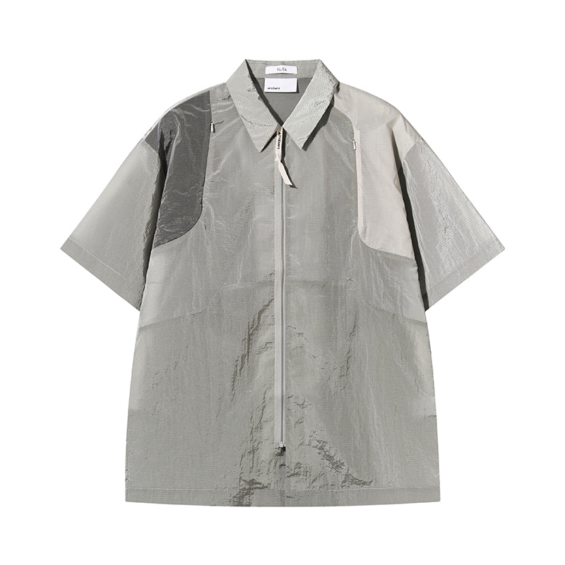 SS23 Patchwork Jogging Shirt - CHINASQUAD