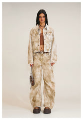 RAGE Wild Continent Handcrafted Denim Jacket - CHINASQUAD