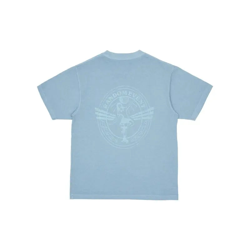 Washed Vintage-Style Crew Neck T-Shirt - CHINASQUAD