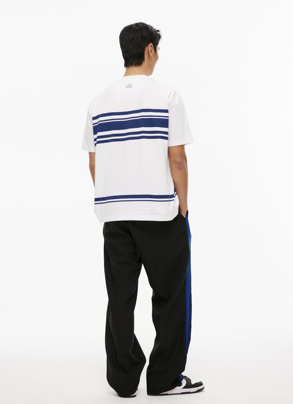 Striped Loose T-shirt - CHINASQUAD