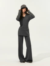 Lace Spliced Fake Two-Piece Knit Sweater - CHINASQUAD