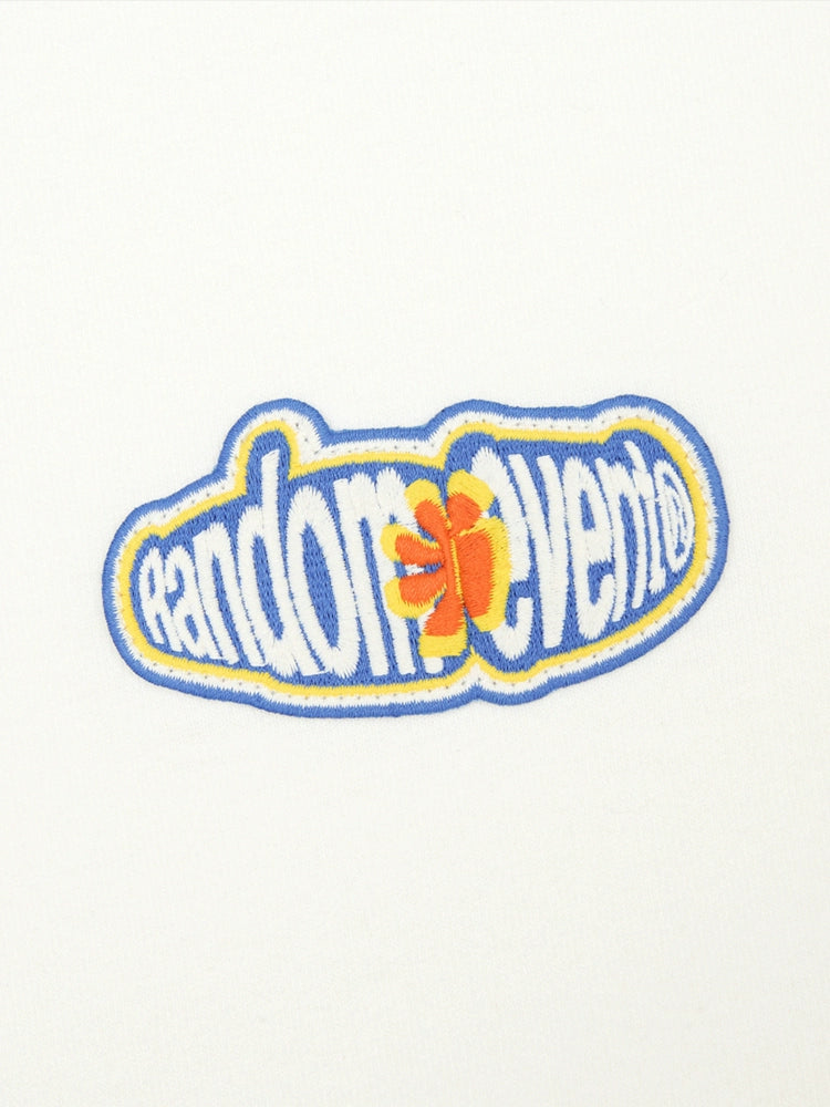 Inflated Text Crew Neck T-Shirt - CHINASQUAD