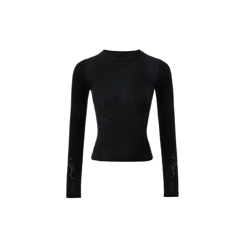 Slightly Sheer Knitted Cardigan - CHINASQUAD