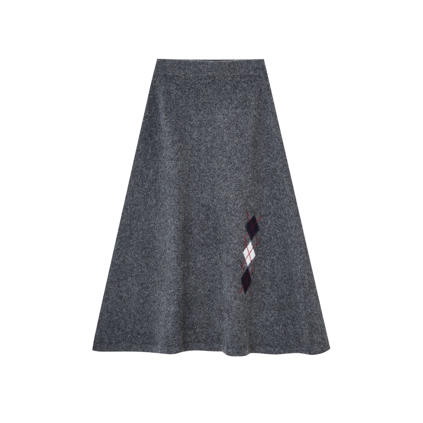 Floral Diamond Knit Vest / Cardigan / Skirt Set - CHINASQUAD