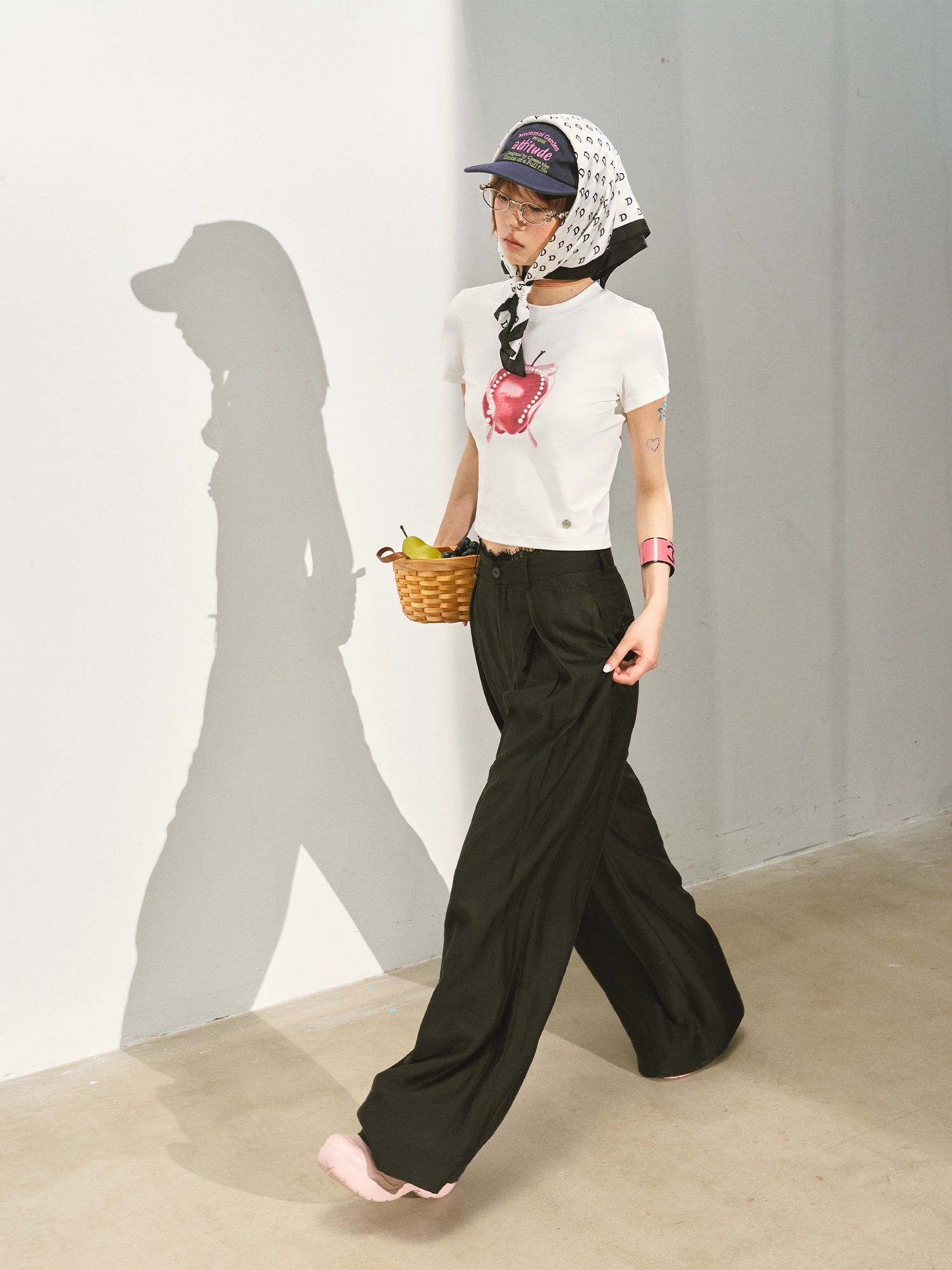 Suit Pleated Wide-Leg Pants - CHINASQUAD