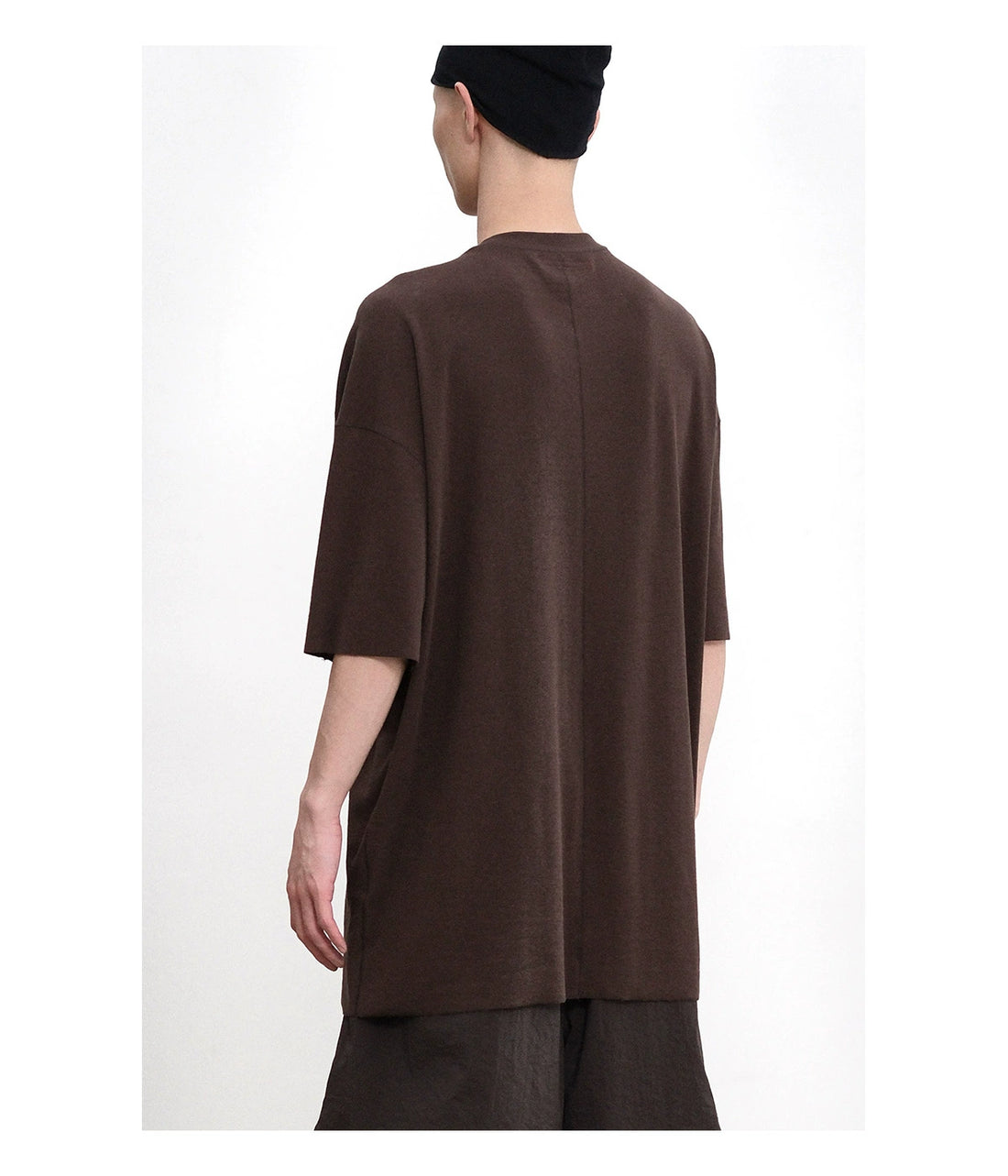 SS25 Linen-Blend Oversized T-Shirt - CHINASQUAD