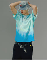 Gradient Crew Neck T-Shirt - CHINASQUAD