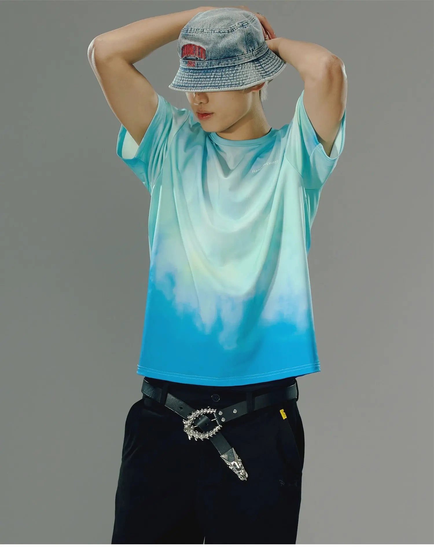 Gradient Crew Neck T-Shirt - CHINASQUAD