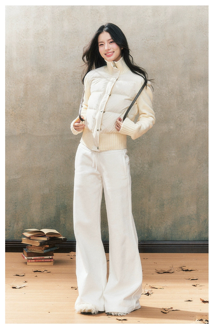 Knitted Down Short Jacket - CHINASQUAD