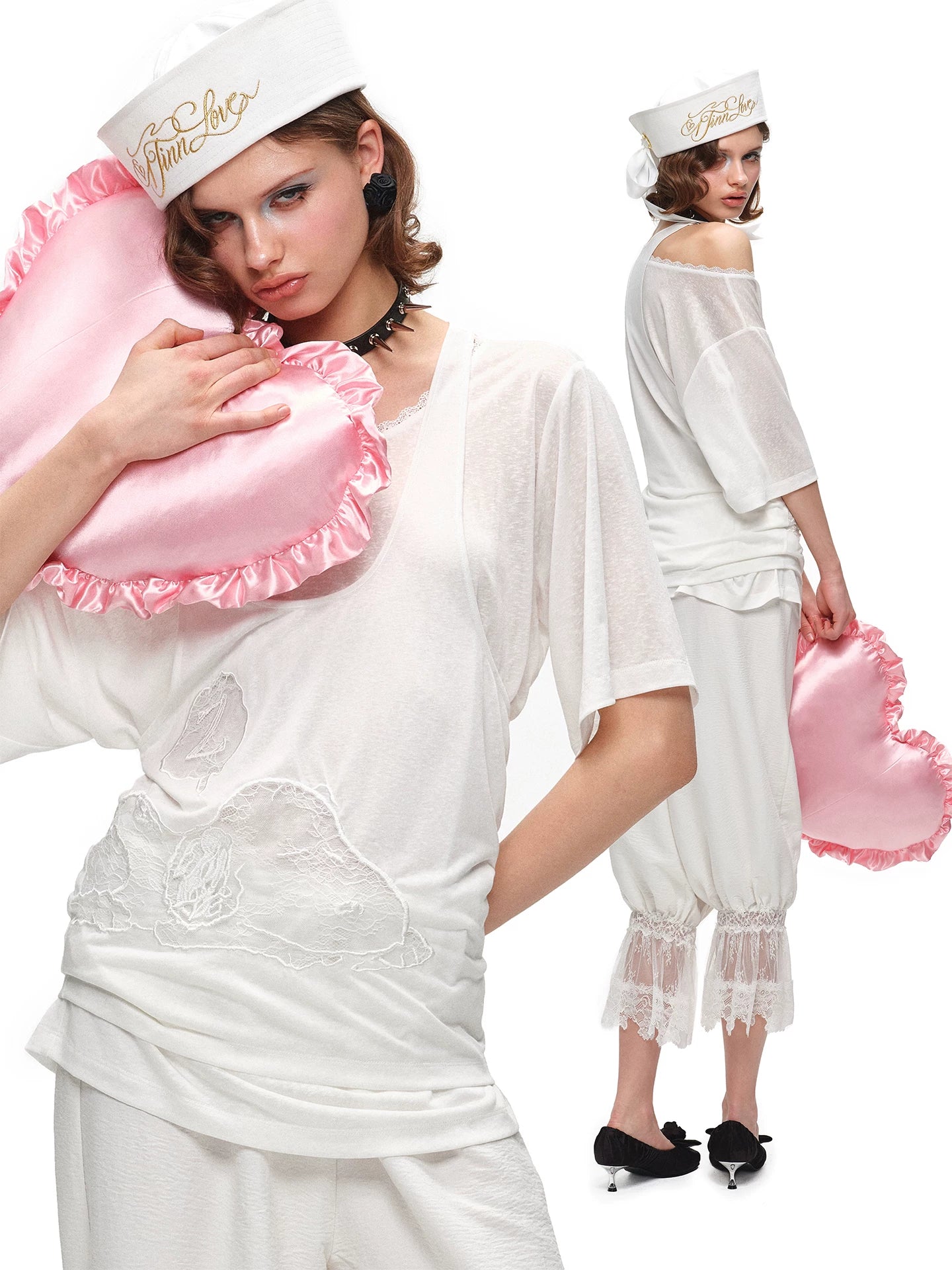 Snoopy Layered Relaxed Fit Two-Piece T-Shirt Set