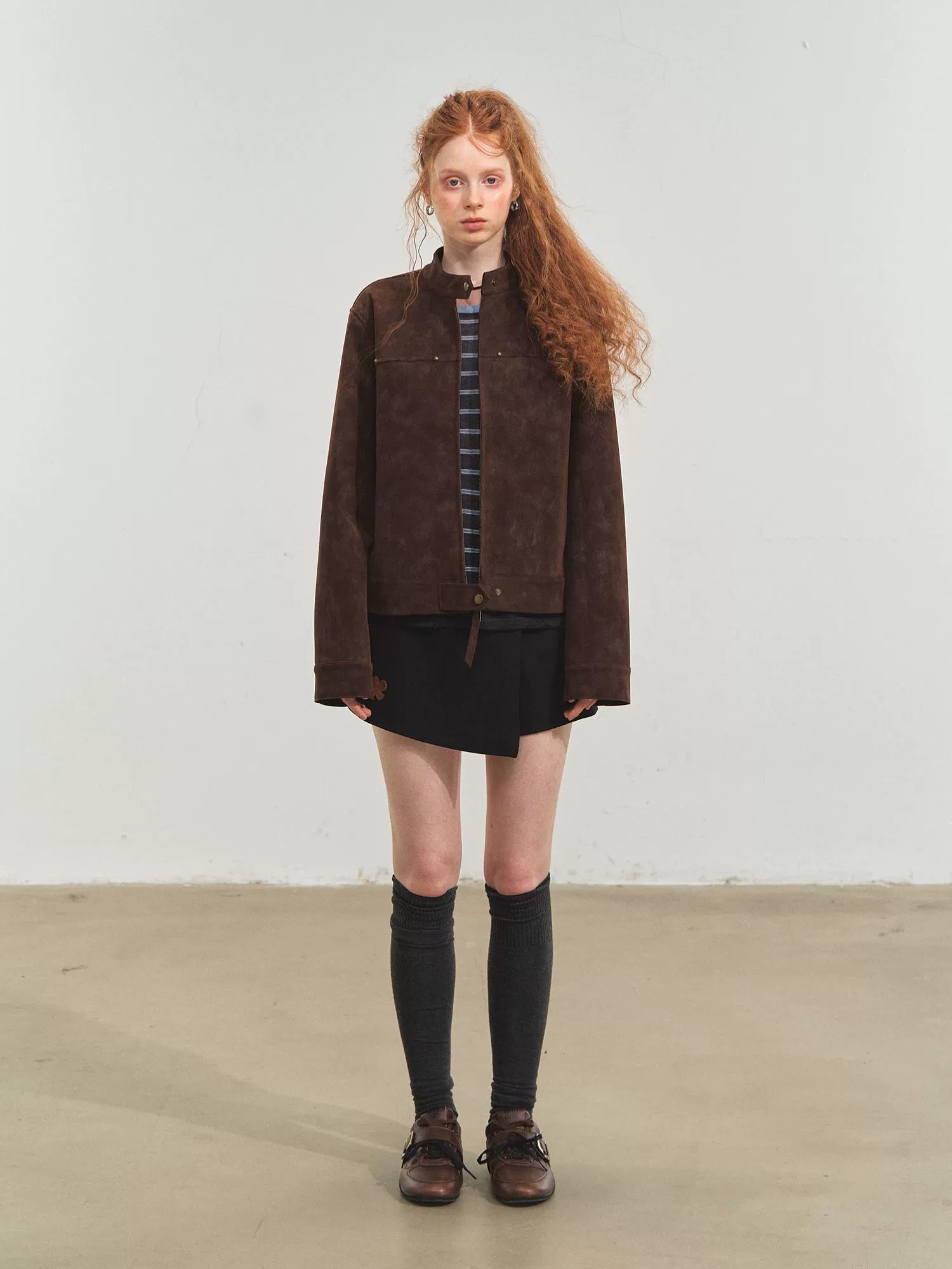 Vintage Distressed Moto Jacket - CHINASQUAD