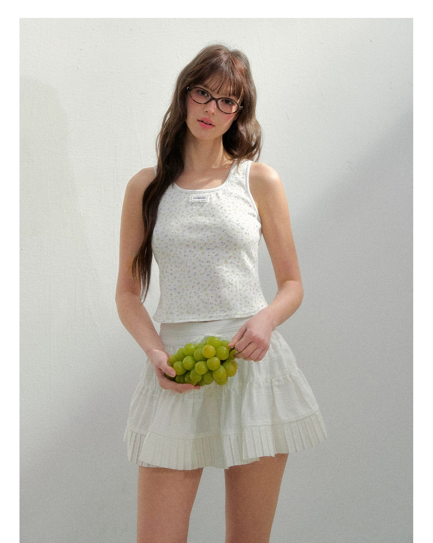 Air Like Green Apples Cotton Floral T-Shirt