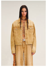 Compass Wildfire Washed Denim Jacket - CHINASQUAD