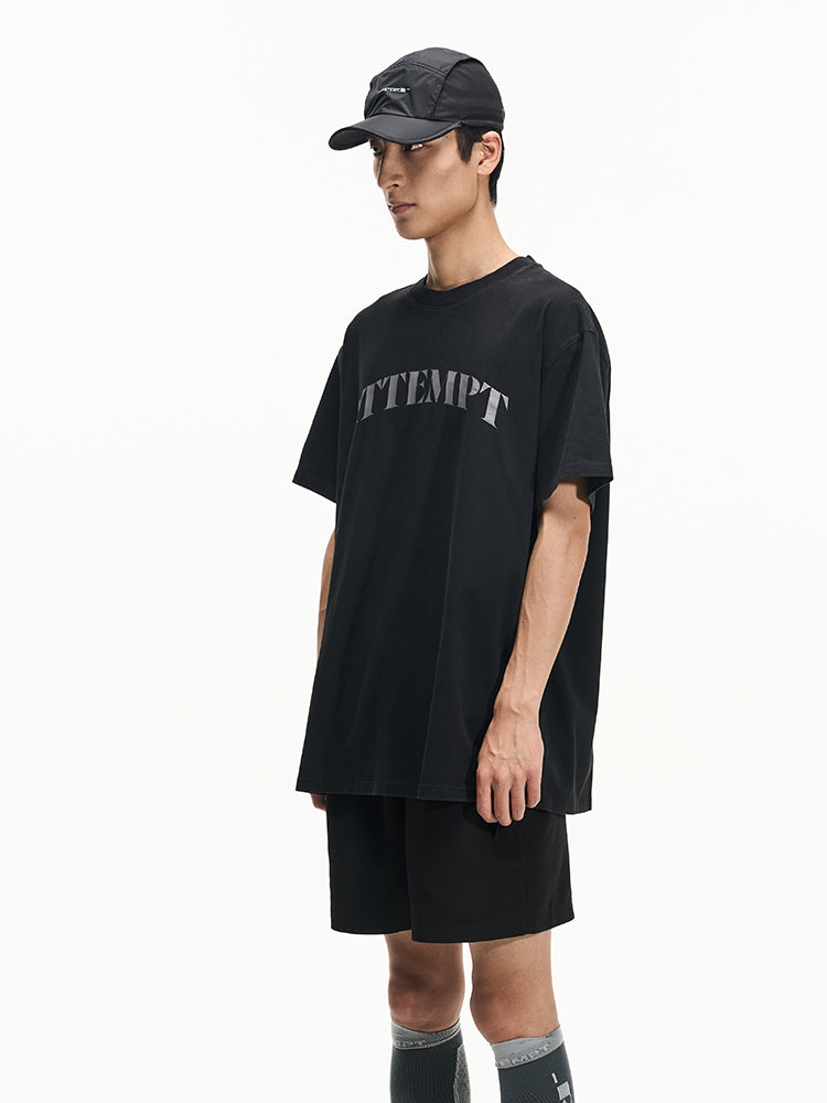 SS23 Serif Font Logo T-Shirt - CHINASQUAD