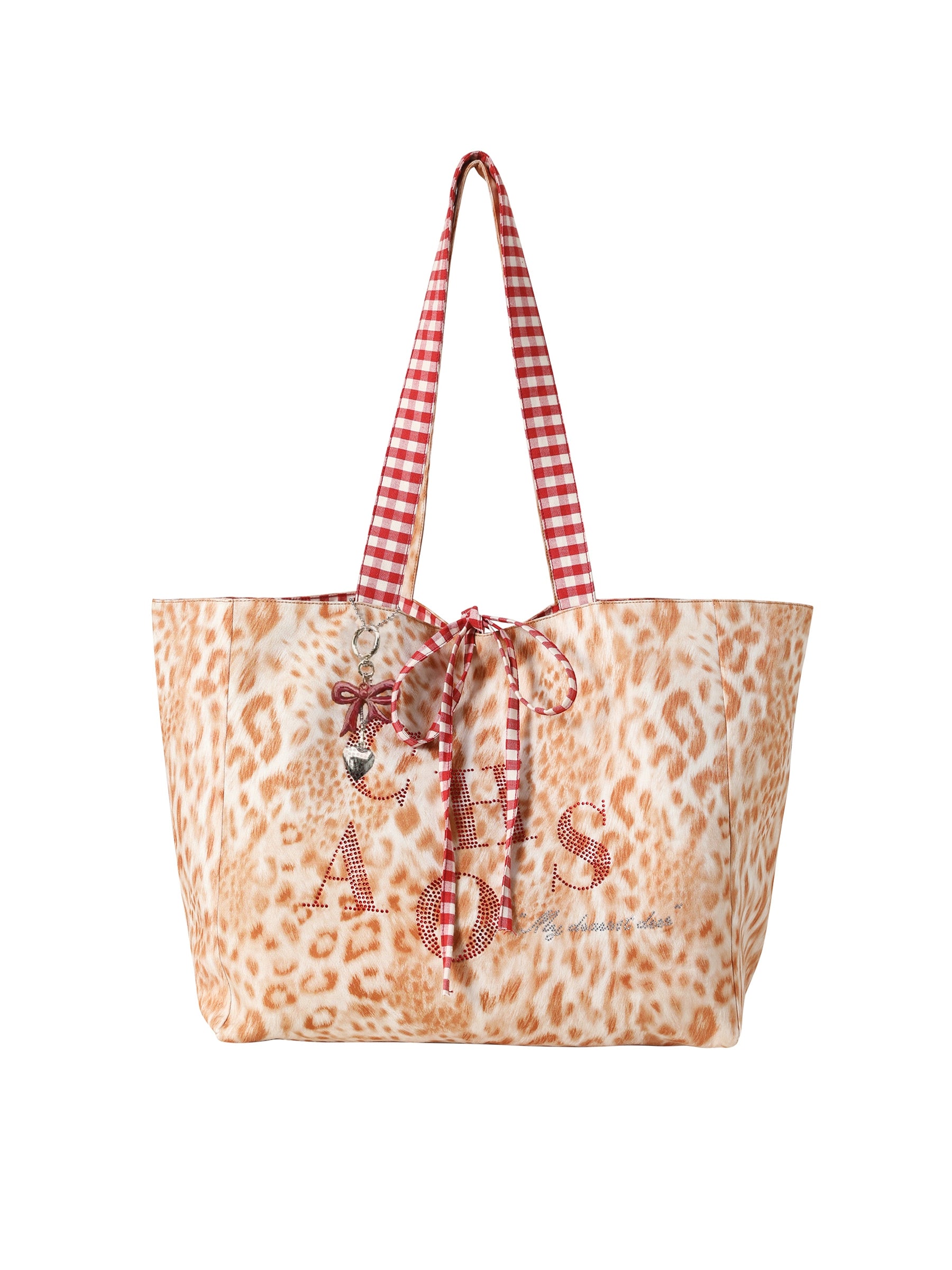 Crystal-Embellished Reversible Large Tote Bag