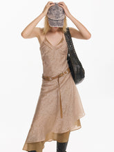 Vintage Layered Halter Dress - CHINASQUAD