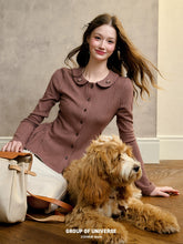 Handcrafted Floral Knit Sweater Blouse - CHINASQUAD