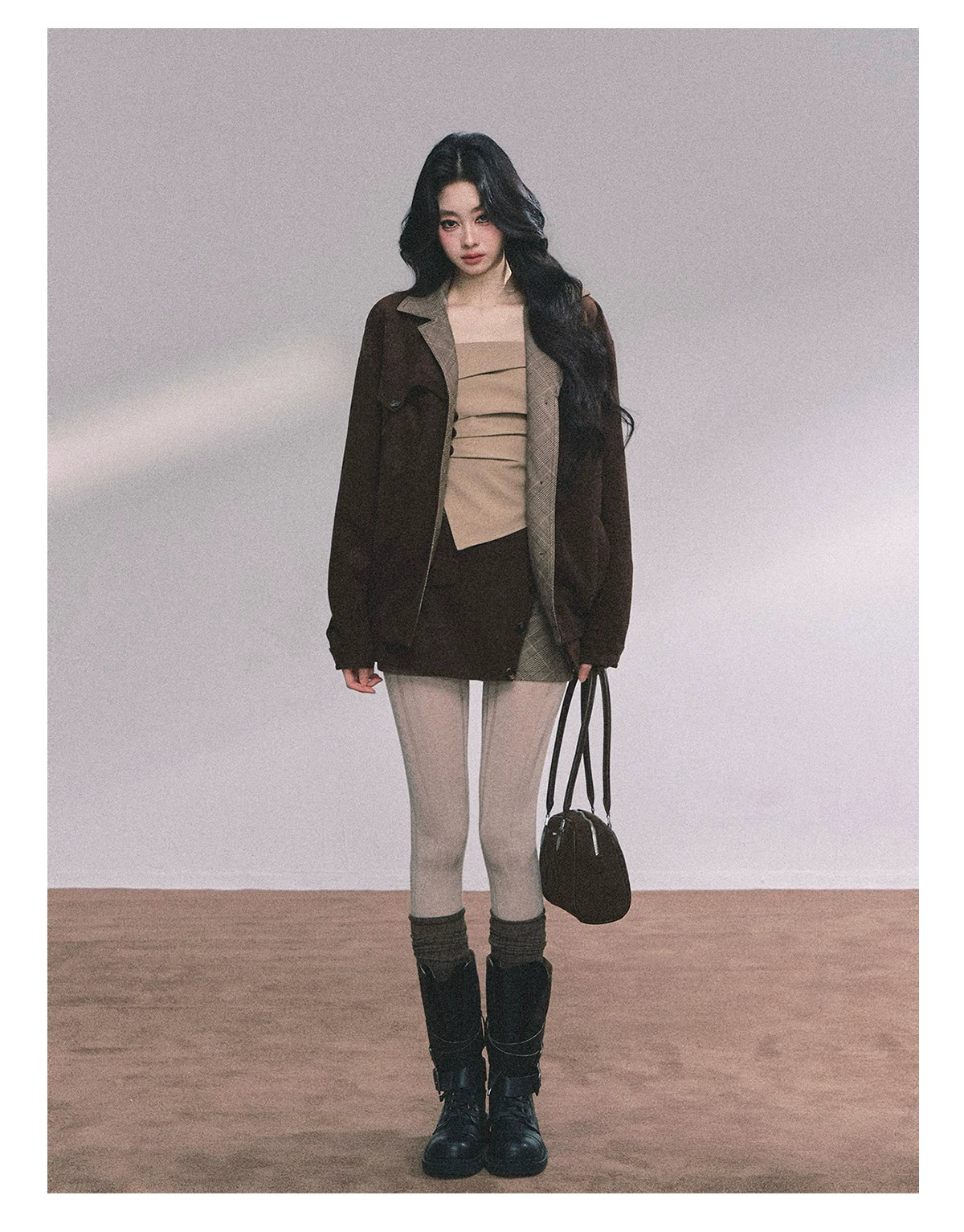 Two-Piece Jacket & Mini Skirt Set