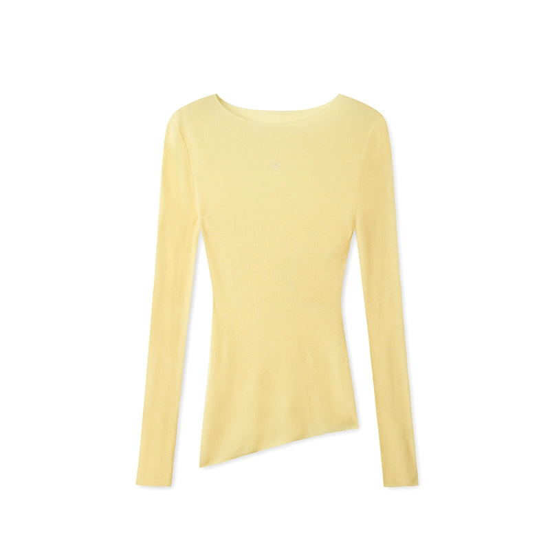 "Djembe Series" Meghan High-Neck Long-Sleeve Knit Sweater - CHINASQUAD
