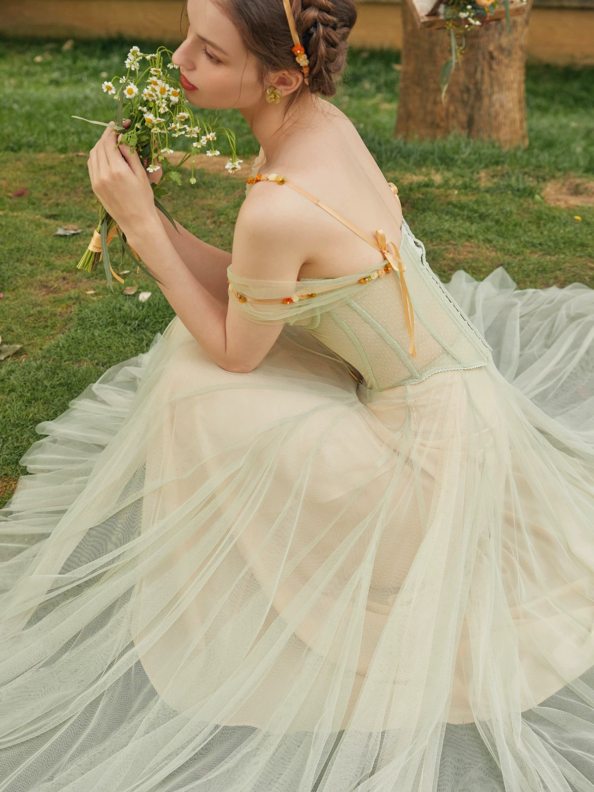 Enchanted Fairy c Top & Tulle Skirt Set