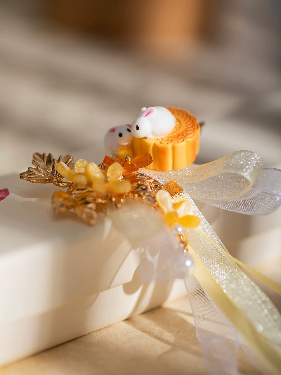 Fairy Tassel Rabbit Hanfu Hair Clip - CHINASQUAD