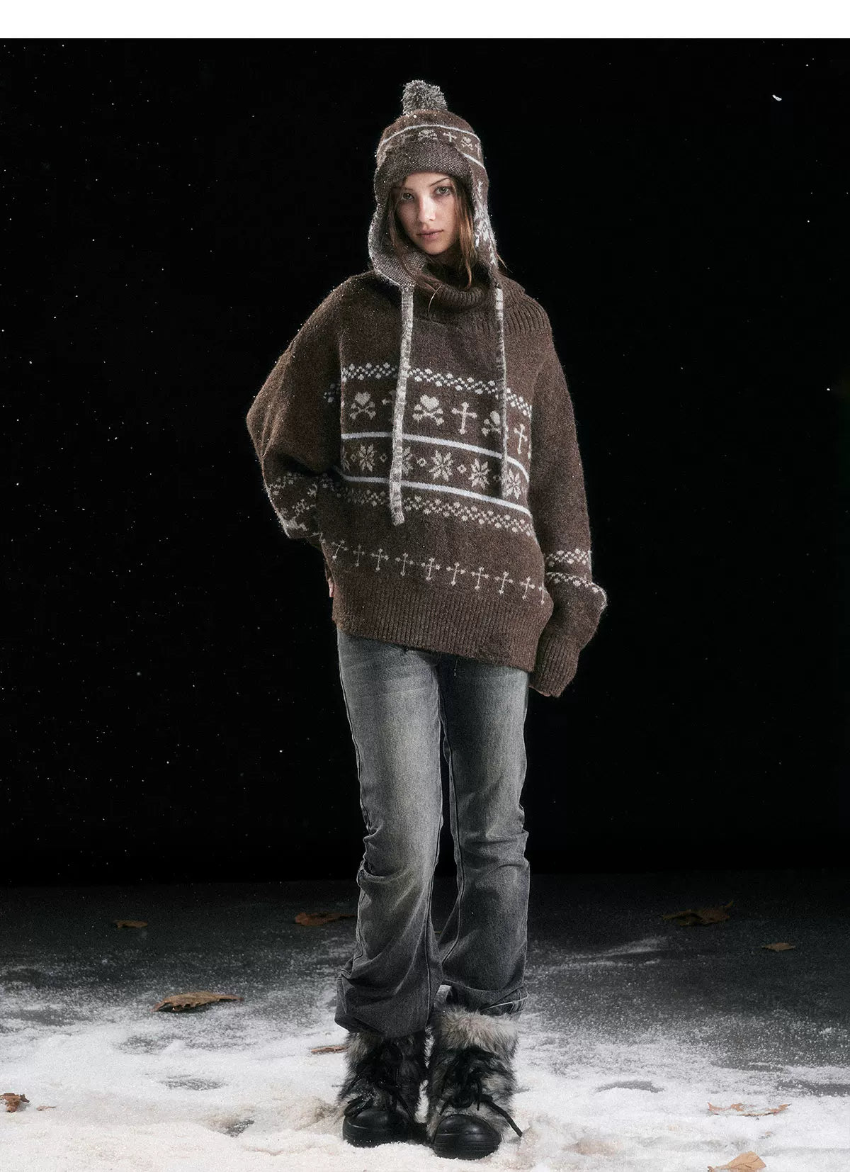 Fair Isle Knit Sweater