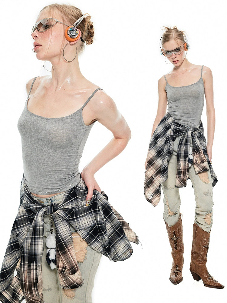 Studded Soft Camisole - CHINASQUAD