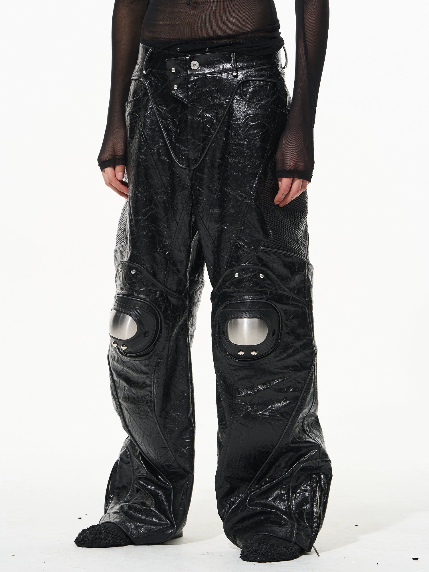 Premium Armor Textured Biker Pants - CHINASQUAD