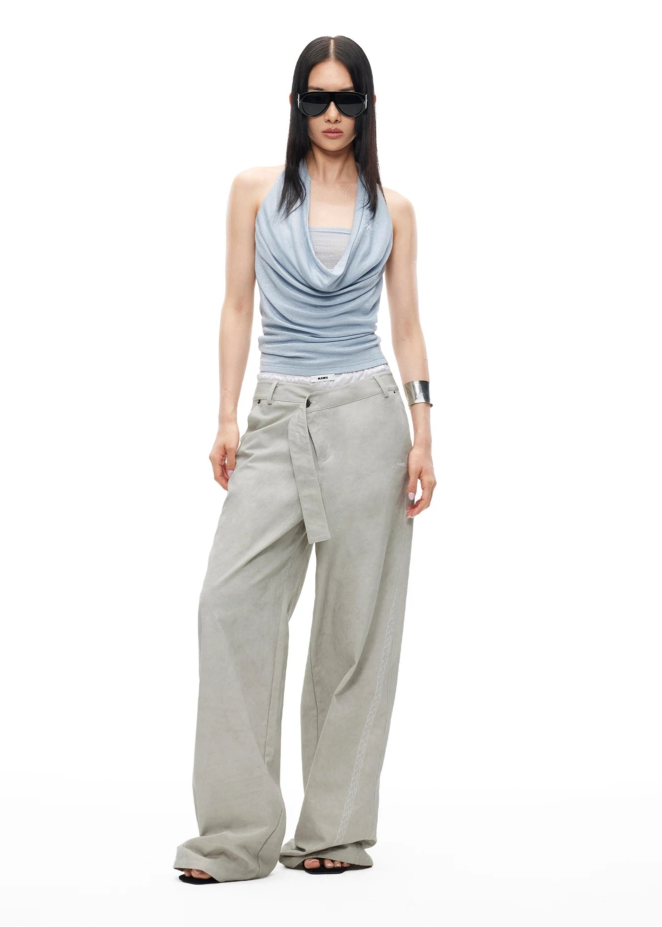 Katini Halter Neck Slim Fit Top
