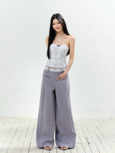 Chanel-Style Bustier Top & Pant Set - CHINASQUAD