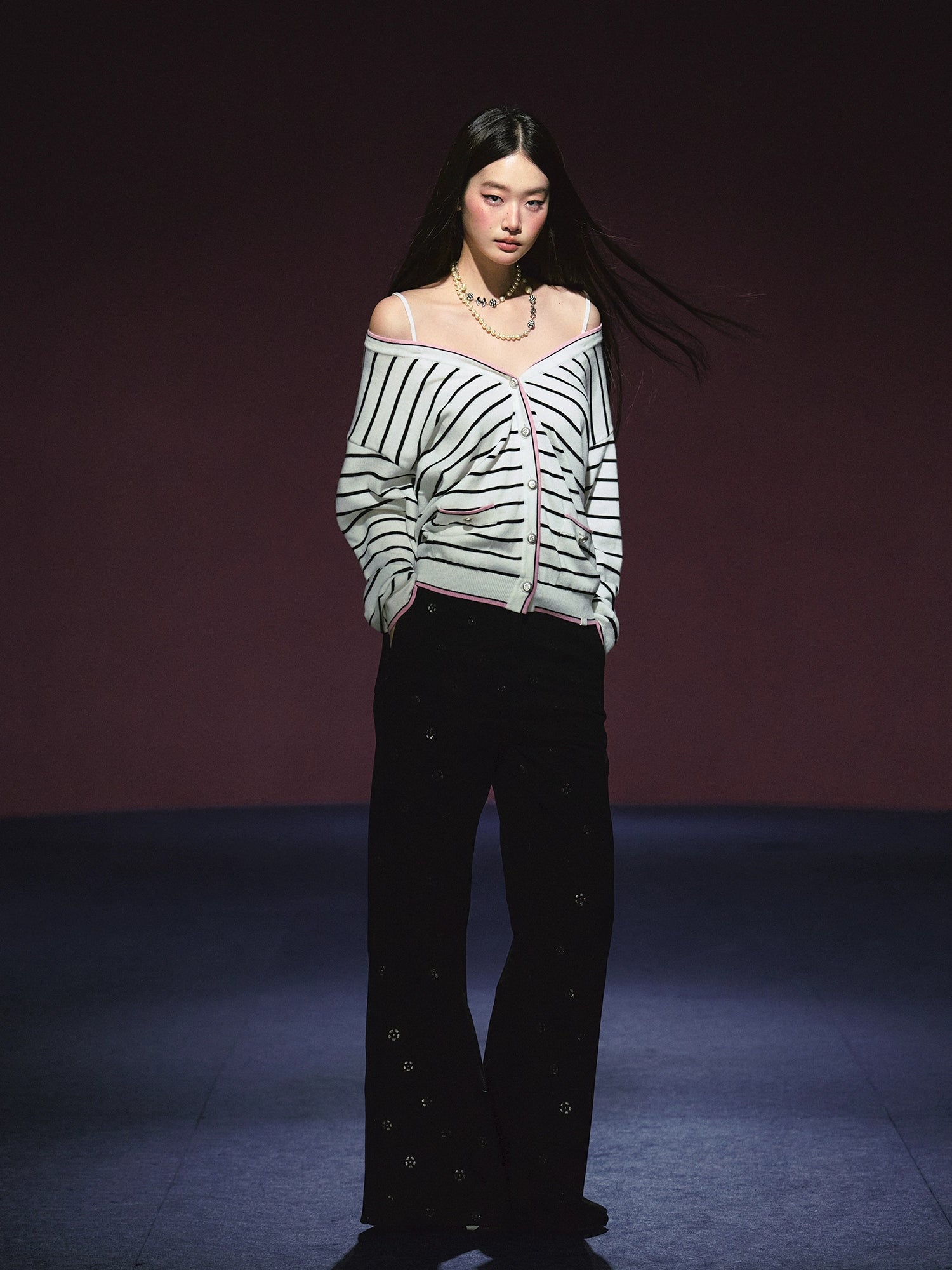 Sculpted Print Slimming Jeans - CHINASQUAD