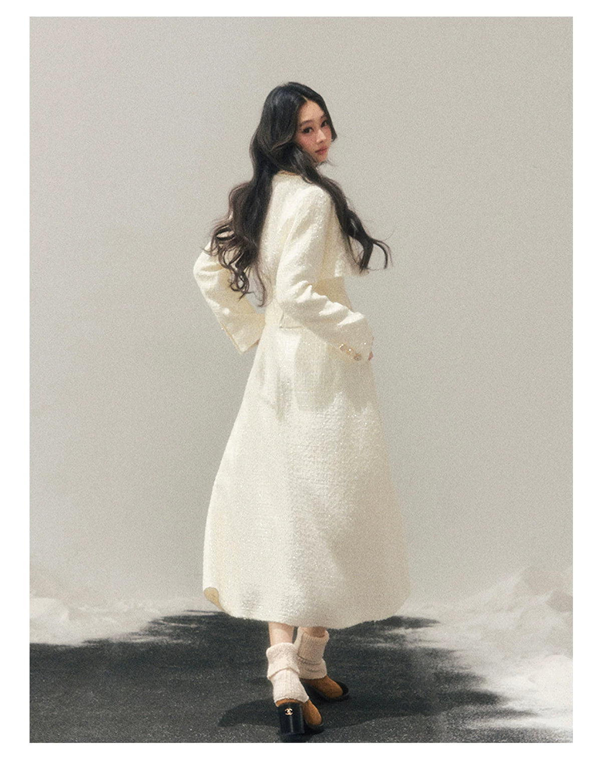 Tweed-Inspired Three-Piece Set