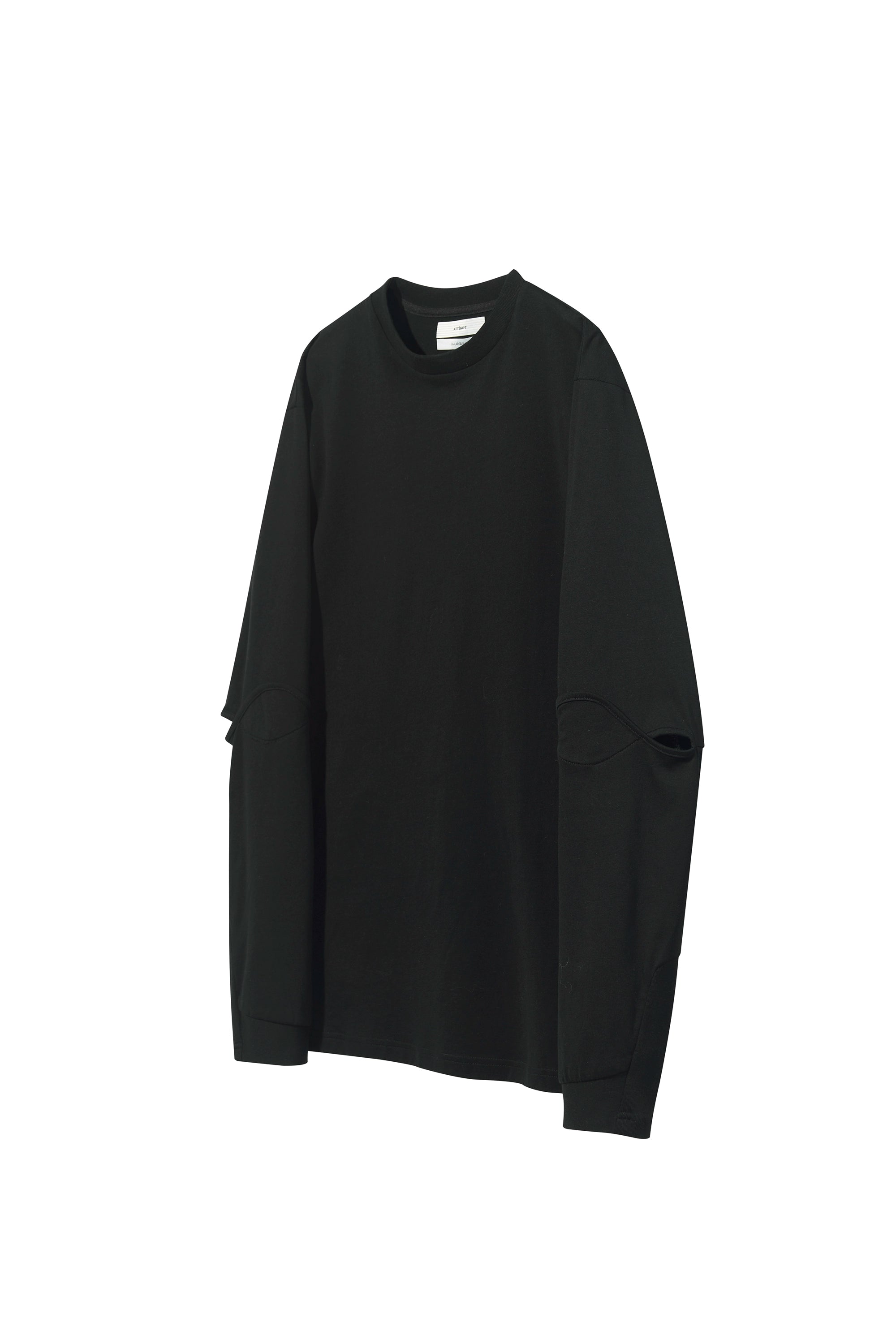 Disjointed Structure Long Sleeve T-Shirt - CHINASQUAD
