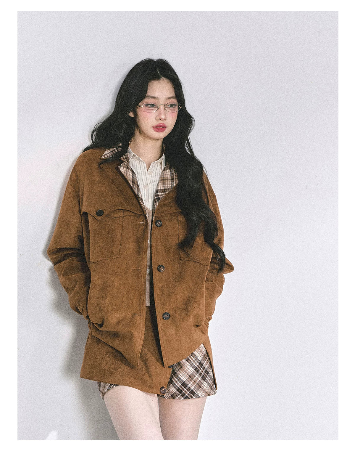 Two-Piece Jacket & Mini Skirt Set