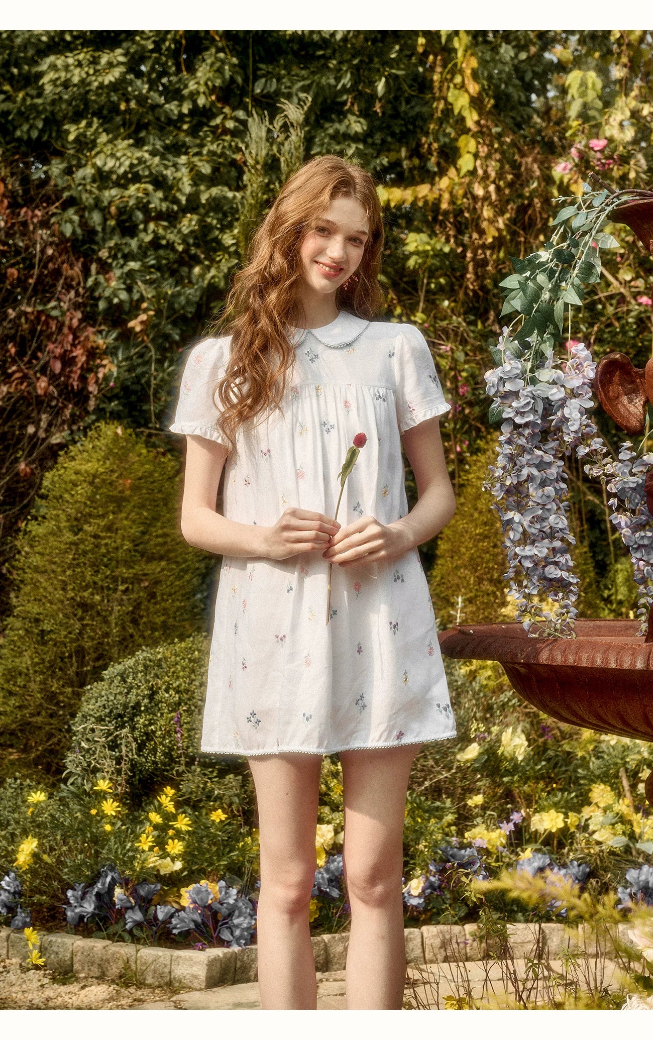 Botanical Linen Embroidered Set