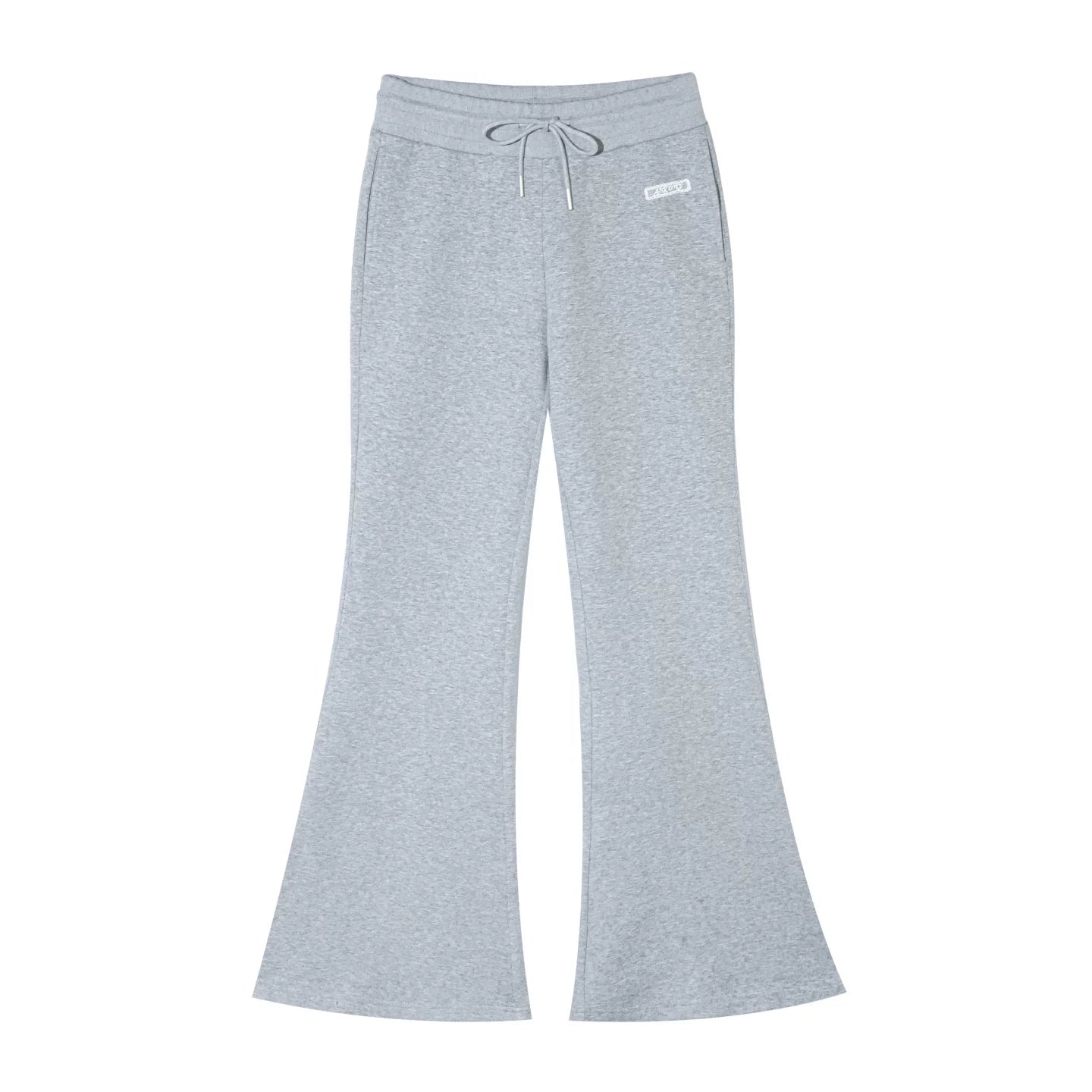 Hooded Zip-Up Sweatshirt & Flared Sweatpants Set