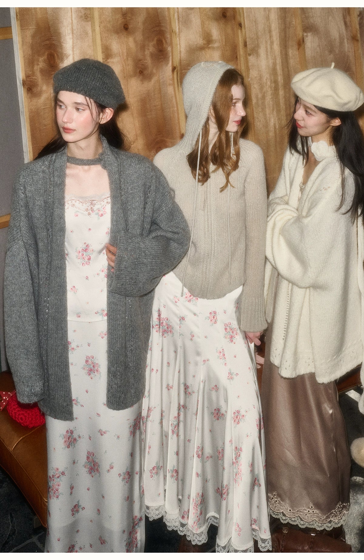 Cosagach Satin Glow Midi Skirt - CHINASQUAD