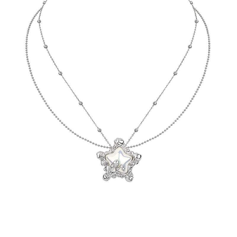 Pearl Starfish Double Choker - CHINASQUAD