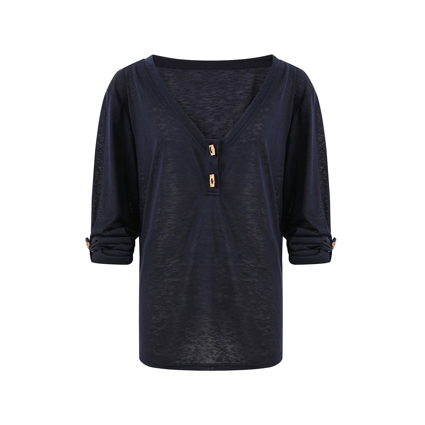 Textured Silk-Blend V-Neck Pullover & Tank Top Set - CHINASQUAD