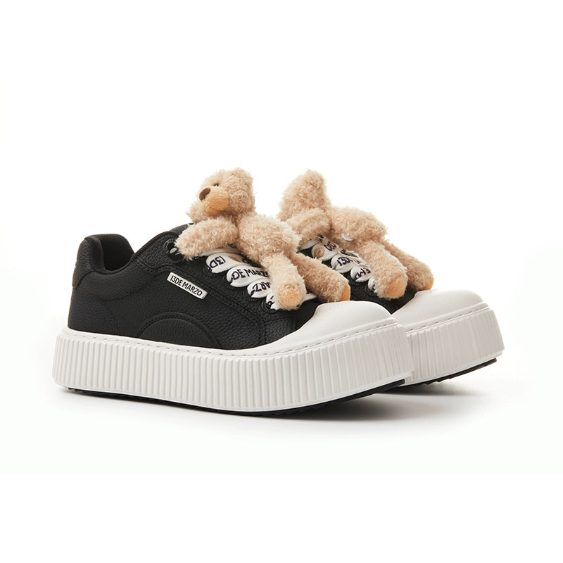 Teddy Biscuit Chunky Low-Top Sneakers
